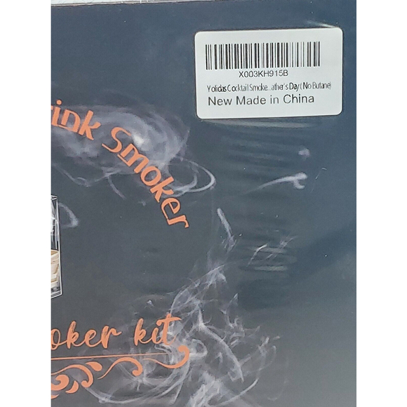 Cocktail Smoker Set Kit Torch Old Fashioned Whiskey Bourbon Smoker 4 Flavors - Picture 3 of 4